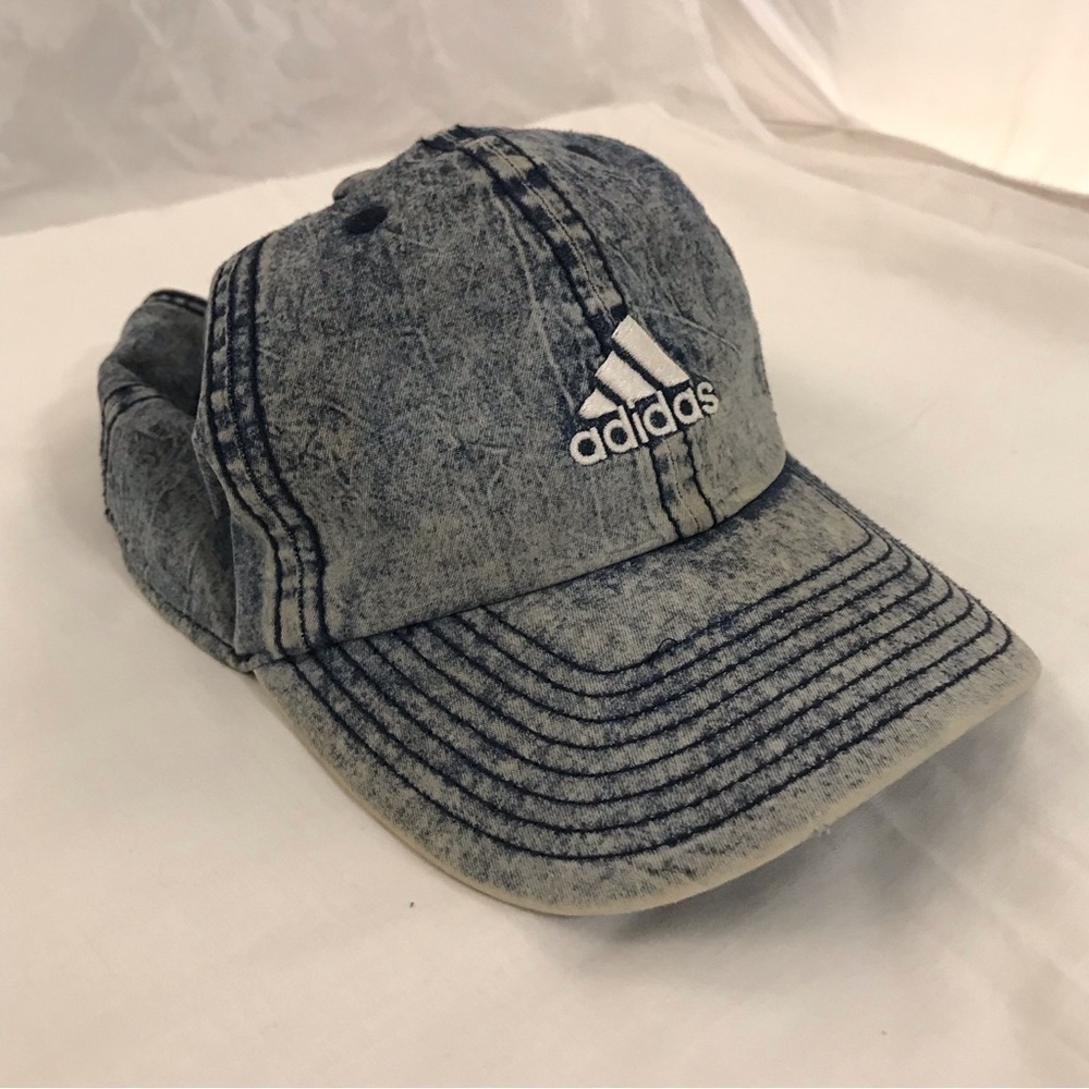 Adidas Adjustable Blue Ball Cap - image 8